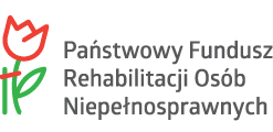 Logo:Państwowego Funduszu Rehabilitacji Osób Niepełnosprawnych (PFRON) 