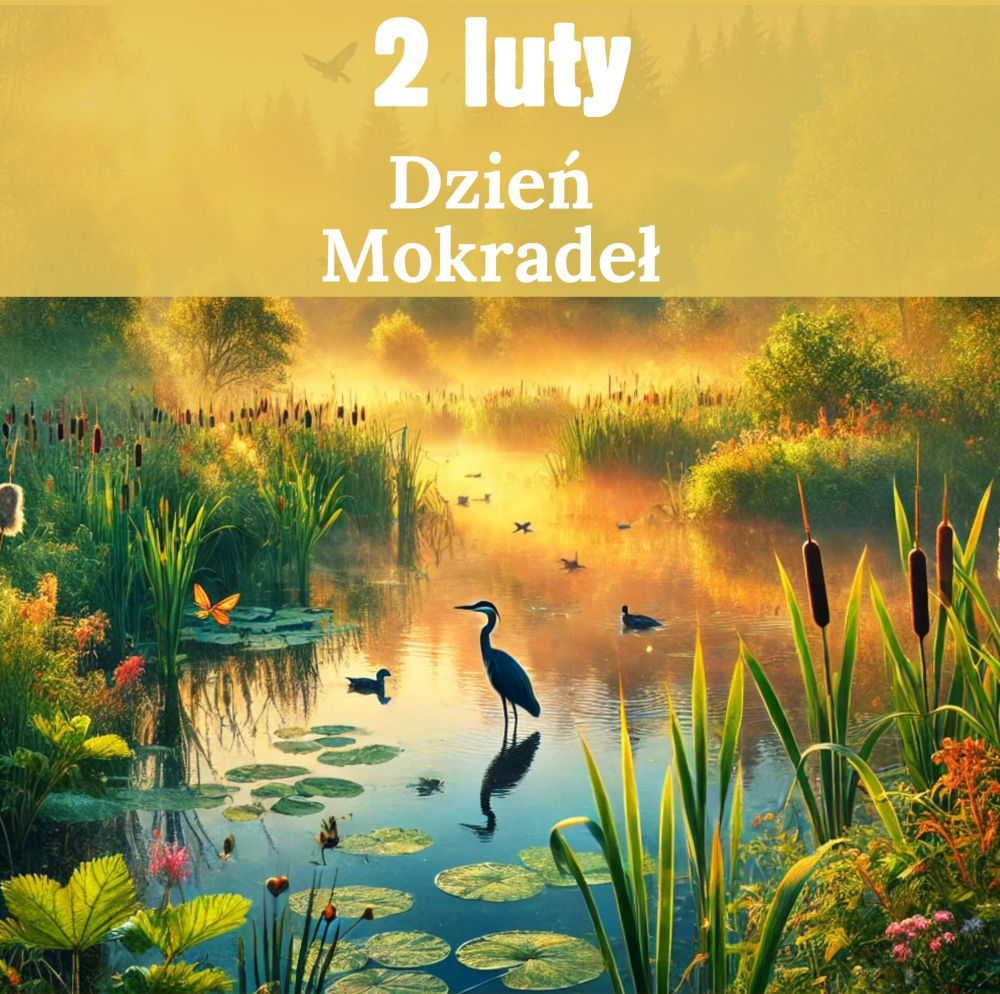 Grafika: 2 luty Dzień Mokradeł