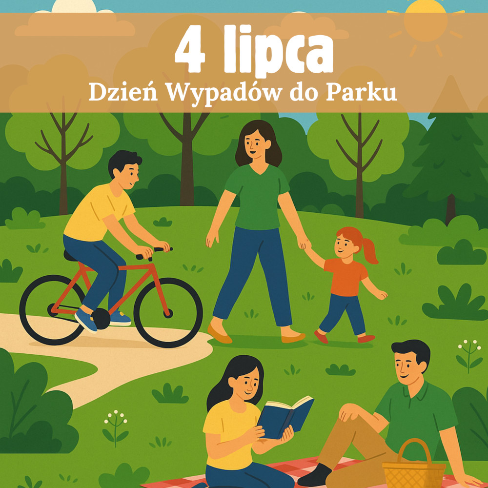 Grafika:  4 lipca – Dzień Wypadów do Parku