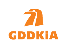 Logo: Generalna Dyrekcja Dróg Krajowych i Autostrad