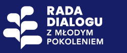 Logo: Rada Dialogu z Młodym Pokoleniem